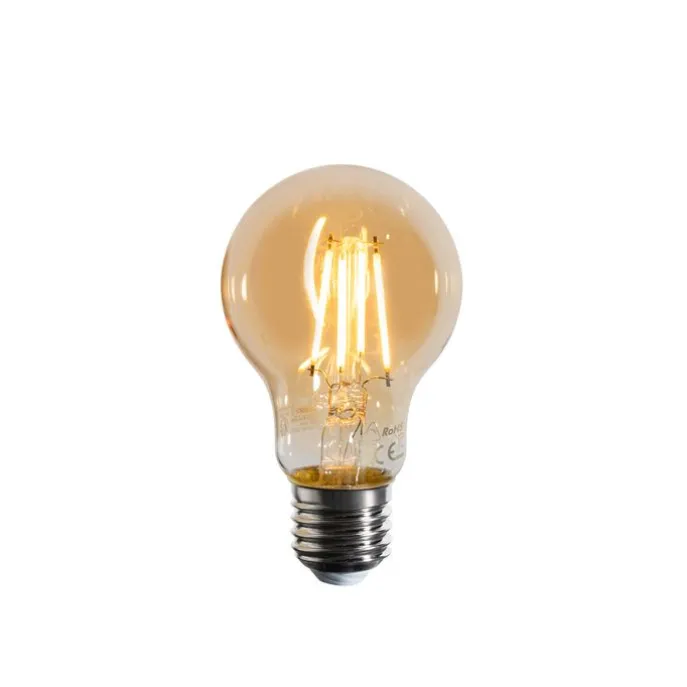 E27 Dimmbare LED-Glühbirne A60 Amber 4,5W 420 lm 2200K