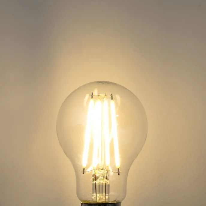 E27 Dimmbare LED-Glühbirne A60 Klar 7,2W 1521 lm 3000K