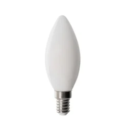 E14 Dimmbare LED-Glühbirne B35 Opal 4W 400 lm 2200K