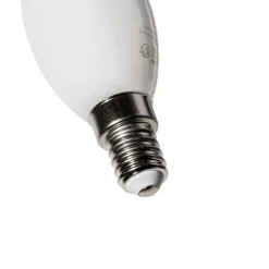 E14 Dimmbare LED-Glühbirne BXS35 Opal 4W 450 lm 2200K