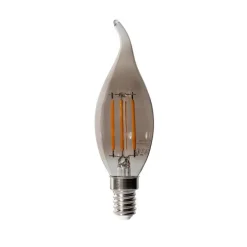 E14 Dimmbare LED-Glühbirne BXS35 Rauch 4W 300 lm 2200K