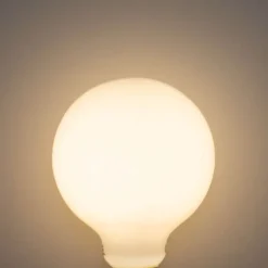 E27 Dimmbare LED-Glühbirne Opal G95 5W 450lm 3000K
