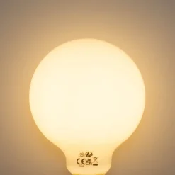 E27 dimmbare LED-Glühbirne Opal G95 5W 450lm 2700K