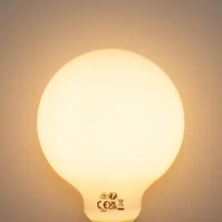 E27 Dimmbare LED-Glühbirne Opal G95 5W 450lm 2200K