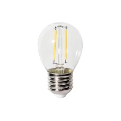 E27 Dimmbare LED-Glühbirne P45 Klarglas 3W 250 lm 3000K