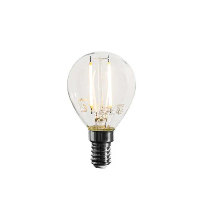 E14 Dimmbare LED-Glühbirne P45 Klar 3W 250 lm 2700K