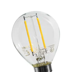 E14 Dimmbare LED-Glühbirne P45 Klar 3W 250 lm 2700K