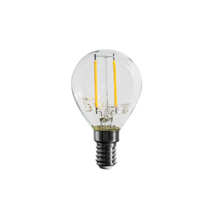 E14 Dimmbare LED-Glühbirne P45 Klar 3W 250 lm 2700K