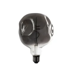 E27 Dimmbare LED-Glühbirne Spiralfilament G125 Spiegel Silber 4W 75 lm 1800K