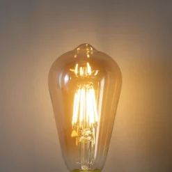 E27 Dimmbare LED-Glühbirne ST64 Gold 5W 450 lm 2700K
