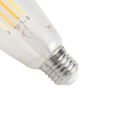 E27 Dimmbare LED-Glühbirne ST64 Klar 7W 806lm 2700-6500K