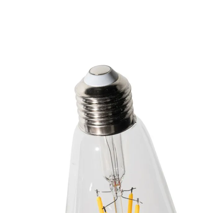 E27 Dimmbare LED-Glühbirne ST64 Klar 5W 600 lm 2700K