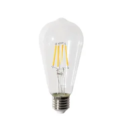 E27 Dimmbare LED-Glühbirne ST64 Klar 5W 600 lm 2700K
