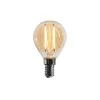 E14 Dimmbare LED-Glühbirnen G45 Gold 4W 330 lm 2100K