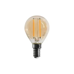 E14 Dimmbare LED-Glühbirnen G45 Gold 4W 330 lm 2100K