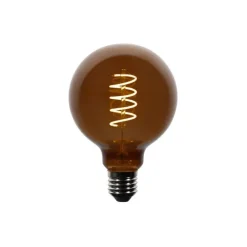 E27 Dimmbare LED-Glühbirnen G95 Braun 4W 120 lm 1800K