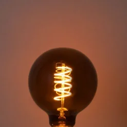 E27 Dimmbare LED-Glühbirnen G95 Braun 4W 120 lm 1800K