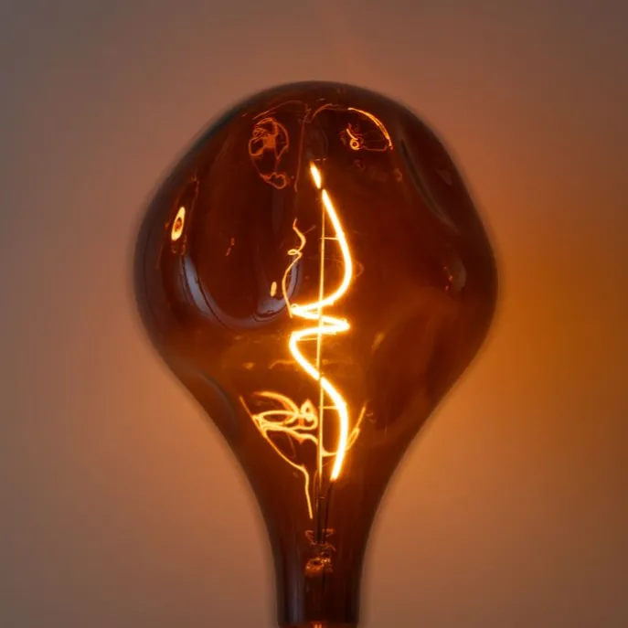 E27 Dimmbare LED-Glühbirnen PS160 Braun 4W 120 lm 1800K