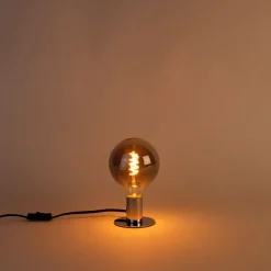 E27 dimmbare LED-Glühfadenlampe G125 rauchfarben 4W 120 lm 1800K