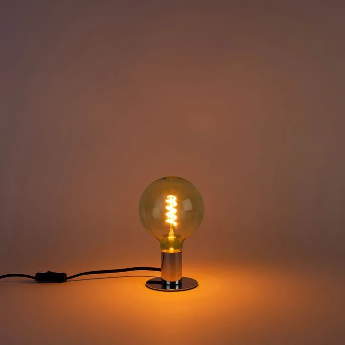 E27 dimmbare LED-Glühfaden-Spirallampe G125 grün 4W 180 lm 1800K