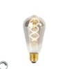 E27 dimmbare LED-Glühlampe ST64 Rauch 120 lm 1800K