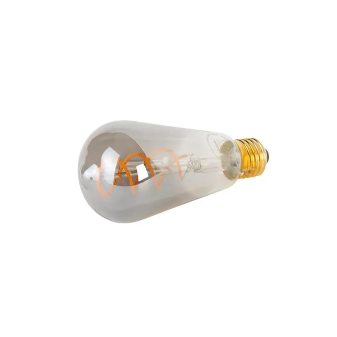E27 dimmbare LED-Glühlampe ST64 Rauch 120 lm 1800K