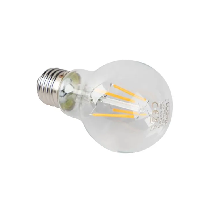 E27 dimmbare LED-Lampe A60 klar 4W 320 lm 2200K