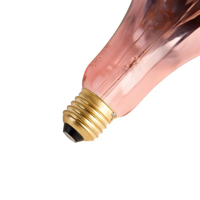 E27 dimmbare LED-Lampe A165 rosa 6W 80 lm 1800K