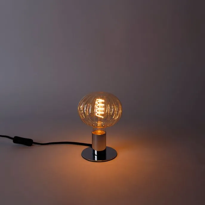 E27 dimmbare LED-Lampe G125 Bernstein 4W 200 lm 2000K