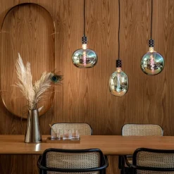 E27 dimmbare LED-Lampe G220 Regenbogen 4W 40 lm 2000K