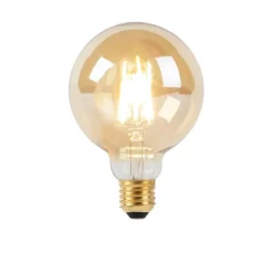 E27 Dimm-zu-Warm-LED-Lampe G95 Gold 8W 806 lm 2000-2700K