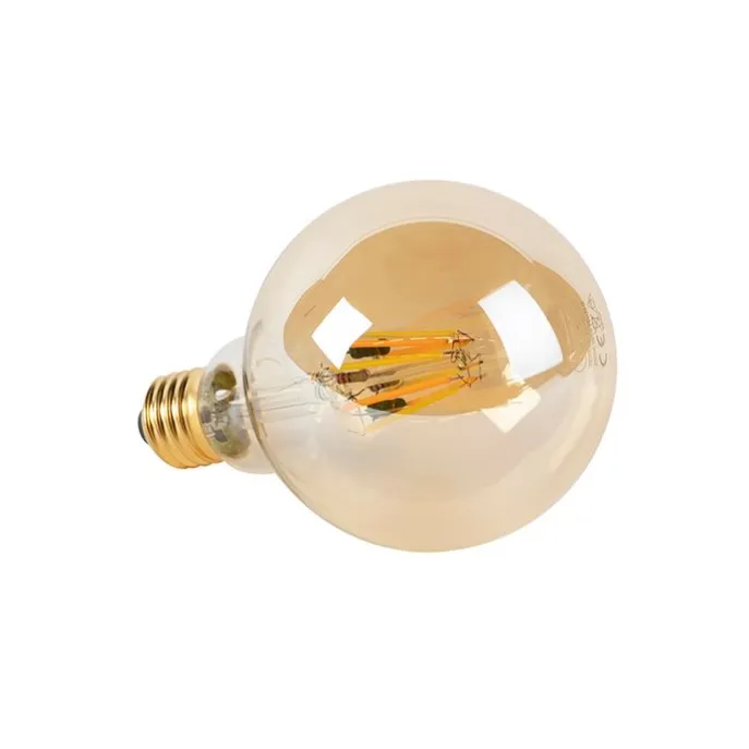 E27 Dimm-zu-Warm-LED-Lampe G95 Gold 8W 806 lm 2000-2700K