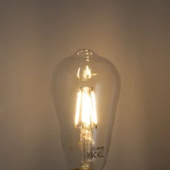 E27 LED Filament Glühbirnen ST64 Klar 4W 470 lm 2700K