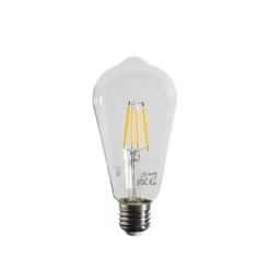 E27 LED Filament Glühbirnen ST64 Klar 4W 470 lm 2700K