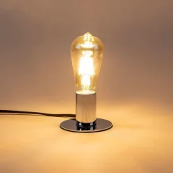 E27 LED Lampe ST64 dimmbar bis warm gold 8W 806 lm 2000-2700K