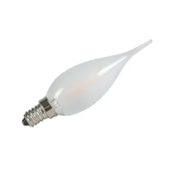 E14 LED matte Kerzenlampe BXS35 1W 100 Lumen 2200K