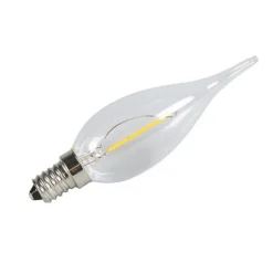 E14 LED-Filament-Kerzenlampe BXS35 1W 100LM 2200K