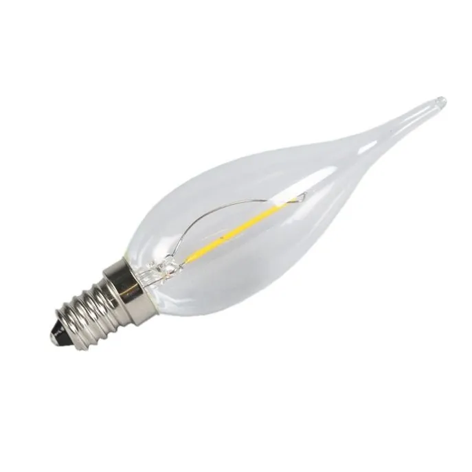 E14 LED-Filament-Kerzenlampe BXS35 1W 100LM 2200K