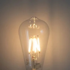 E27 LED-Glühbirne A60 Lux Sensor 4W 400lm 2200K