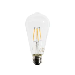E27 LED-Glühbirne A60 Lux Sensor 4W 400lm 2200K