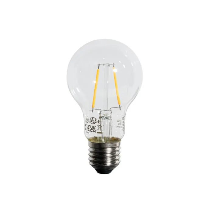 E27 LED-Glühbirne A60 Lux Sensor 2.5W 250LM 2700K