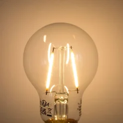 E27 LED-Glühbirne A60 Lux-Sensor 2,5W 250lm 2200K