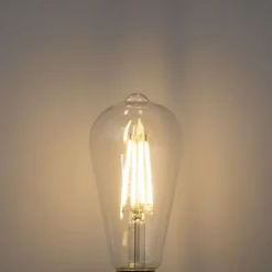 E27 LED-Glühbirne ST64 Klar 3,8W 806 lm 3000K