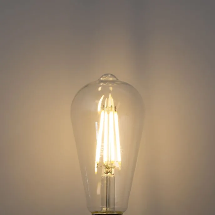 E27 LED-Glühbirne ST64 Klar 3,8W 806 lm 3000K