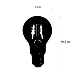 E27 LED-Glühlampe Filament A60 2W 210 lm 2200K