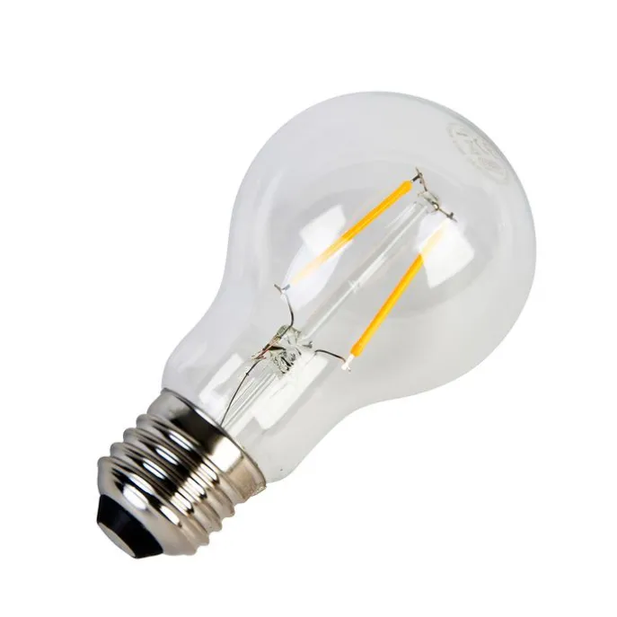 E27 LED-Glühlampe Filament A60 2W 210 lm 2200K
