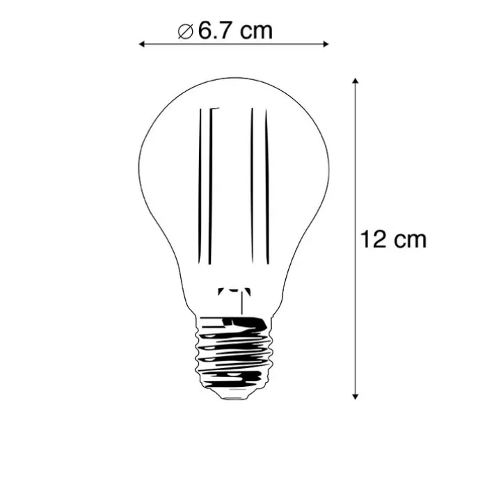 E27 LED-Lampe A67 8W 1055lm 2700K