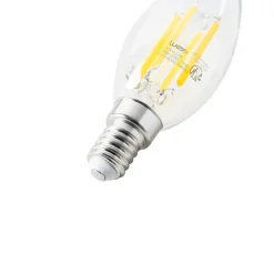 E14 LED-Lampe B35 klar 2,2W 470 lm 2700K