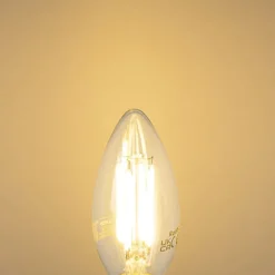 E14 LED-Lampe B35 klar 2,2W 470 lm 2700K