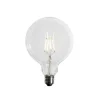 E27 3-Stufen dimmbare LED Spiral Filament G125 4W 450lm 3000K